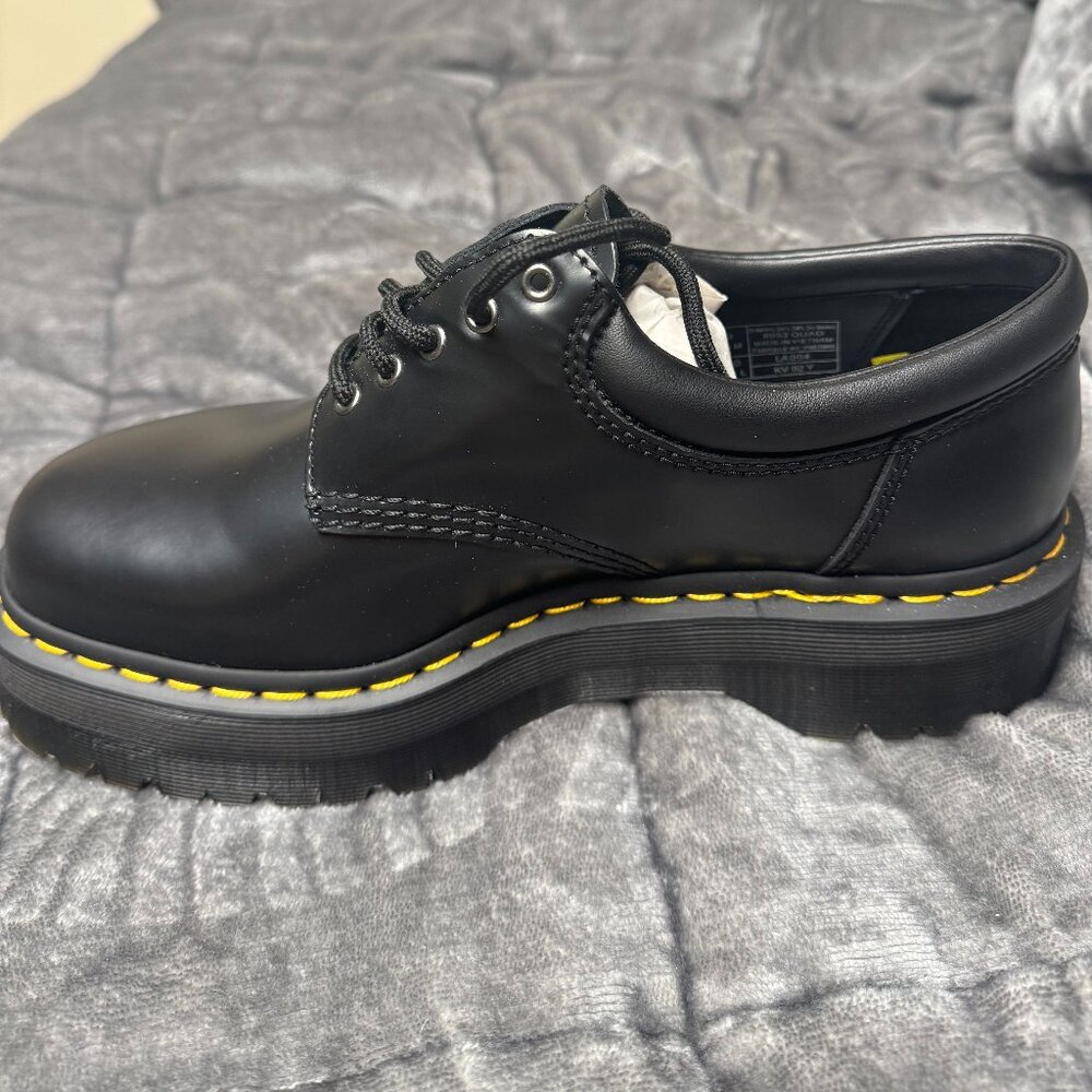 Dr Martens 8053 black platform shoes - Picture 3 of 8